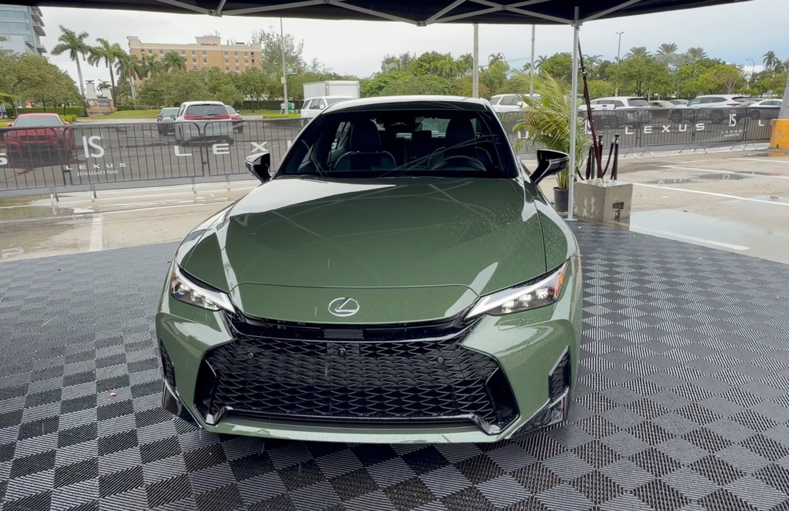 2027 Lexus IS Special Appearance Package Revealed With Envious Green Paint Lexus IS 350 f sport