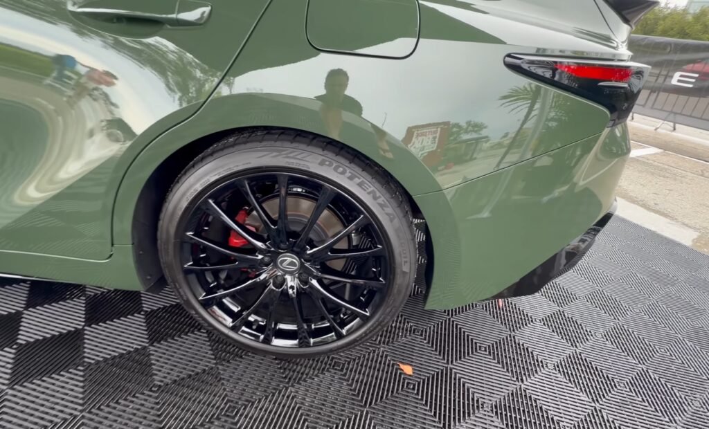 2027 Lexus IS Special Appearance Package Revealed With Envious Green Paint Lexus IS 350 f sport